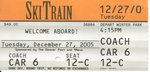 Ski Train Tickets