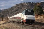 Amtrak's New Talgo Leaves Colorado - 12 Apr 2013