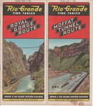 D&RGW System Passenger Timetable - 1-Jun-1951