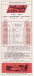 D&RGW Rio Grande Zephyr TT Card 3-Feb-1977